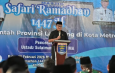 Ketua DPRD Provinsi Lampung Dorong Percepatan Perbaikan Jalan Perbatasan Saat Safari Ramadhan di Metro Ketua DPRD Provinsi Lampung Dorong Percepatan Perbaikan Jalan Perbatasan Saat Safari Ramadhan di Metro