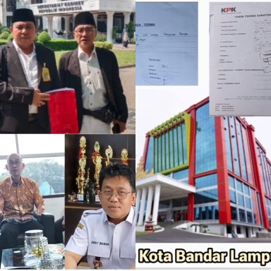 Dugaan Dana DAU 2023–2025 Tak Tersalur ke Kecamatan-Kelurahan, MABESBARA Bandar Lampung Laporkan ke KPK dan Kapolri